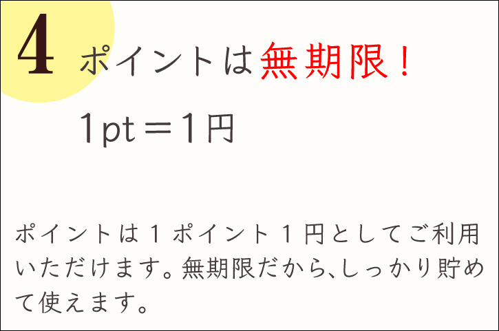 会員登録 メリット4 PC